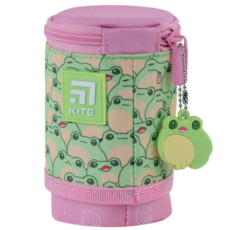 Piórnik tuba Kite Cute Frogs K24-684-3