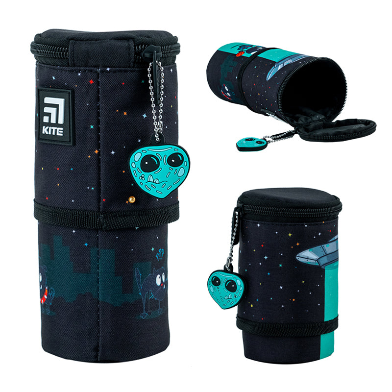 Piórnik tuba Kite Midnight UFO K24-684-4