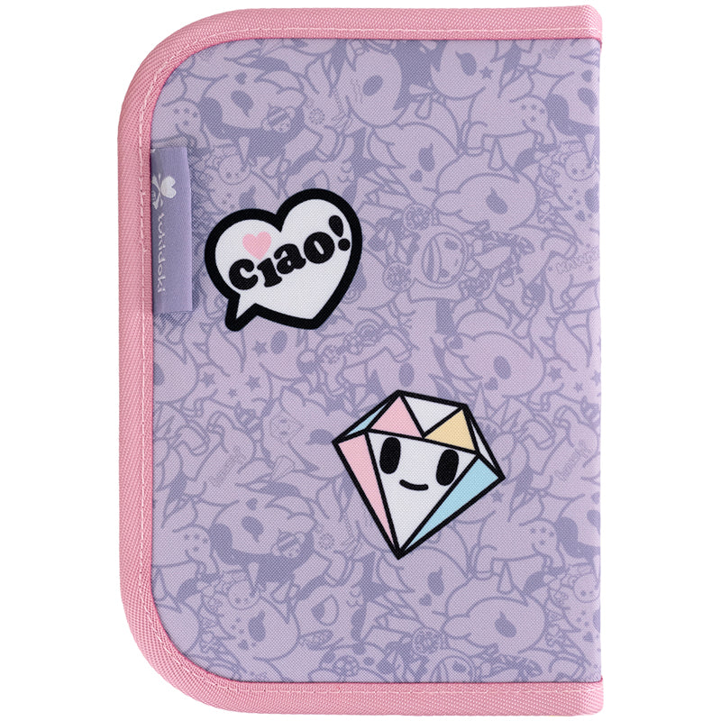 Piórnik Kite tokidoki TK24-622, jednokomorowy, 2-klapkowy, bez wyposażenia