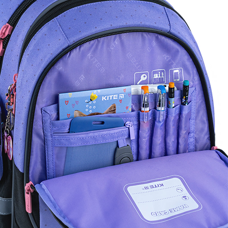 Рюкзак шкільний Kite Education Kuromi HK24-700M