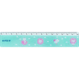 Linijka plastikowa Kite Rainbow Catcorn K24-090-2, 15 cm Linijka plastikowa Kite Rainbow Catcorn K24-090-2, 15 cm