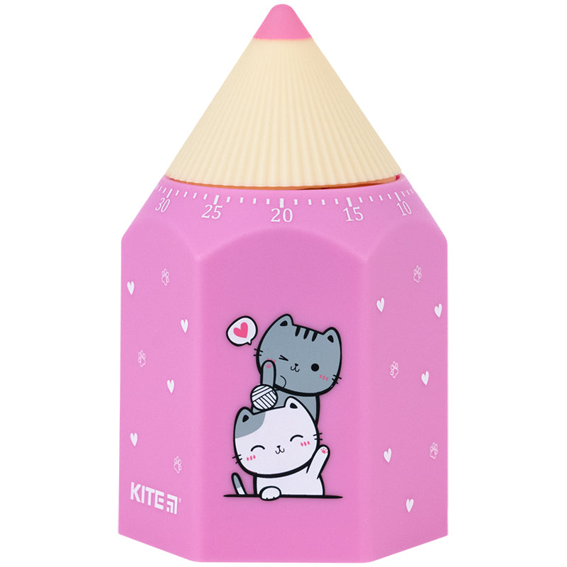 Minutnik mechaniczny Kite Cute Cats K24-171-1