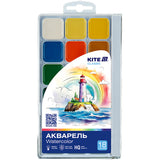 Farby akwarelowe Kite Classic K-066, 18 kolorów Farby akwarelowe Kite Classic K-066, 18 kolorów