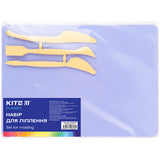 Zestaw do modelowania Kite Classic K-1140-36 (deseczka 180x250 mm + 3 szpatułki do wyc.), liliowy Zestaw do modelowania Kite Classic K-1140-36 (deseczka 180x250 mm + 3 szpatułki do wyc.), liliowy