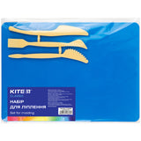 Zestaw do modelowania Kite Classic K-1140-02 (deseczka 180x250 mm + 3 szpatułki do wyc.), niebieski Zestaw do modelowania Kite Classic K-1140-02 (deseczka 180x250 mm + 3 szpatułki do wyc.), niebieski