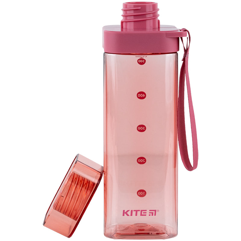 Butelka na wodę Kite K24-1209-3, 550 ml, różowa