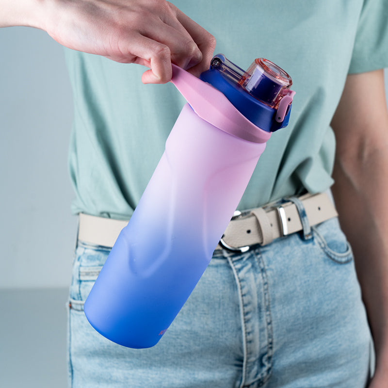 Butelka na wodę Kite K24-1200-2, 760 ml, fioletowo-różowa