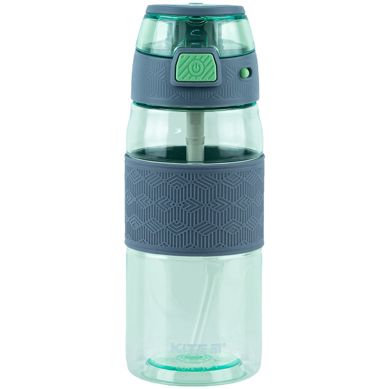 Butelka na wodę Kite K24-1201-2, 600 ml, zielono-szara