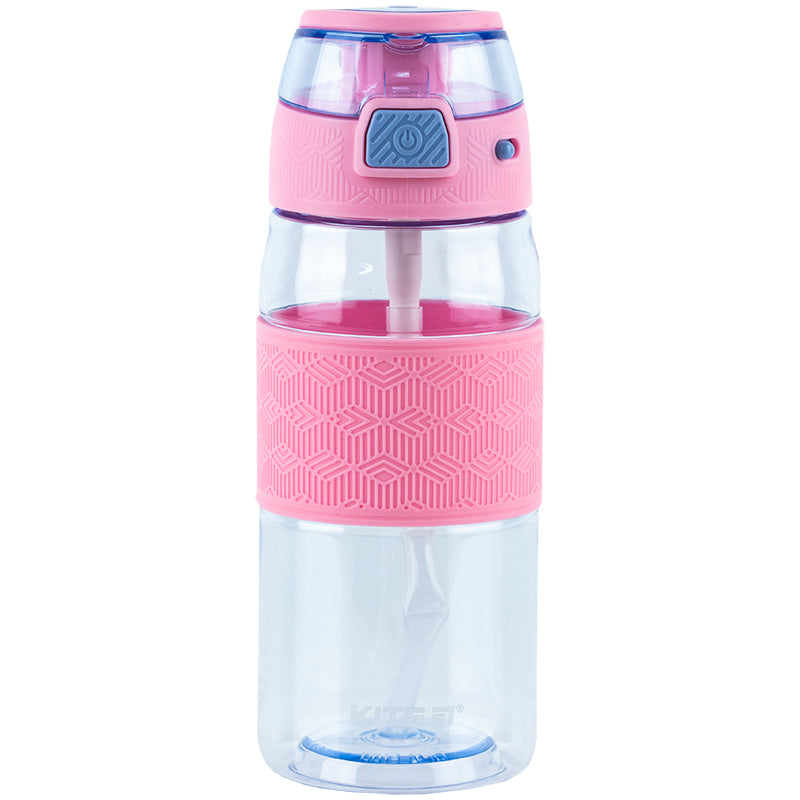 Butelka na wodę Kite K24-1201-3, 600 ml, niebiesko-różowa