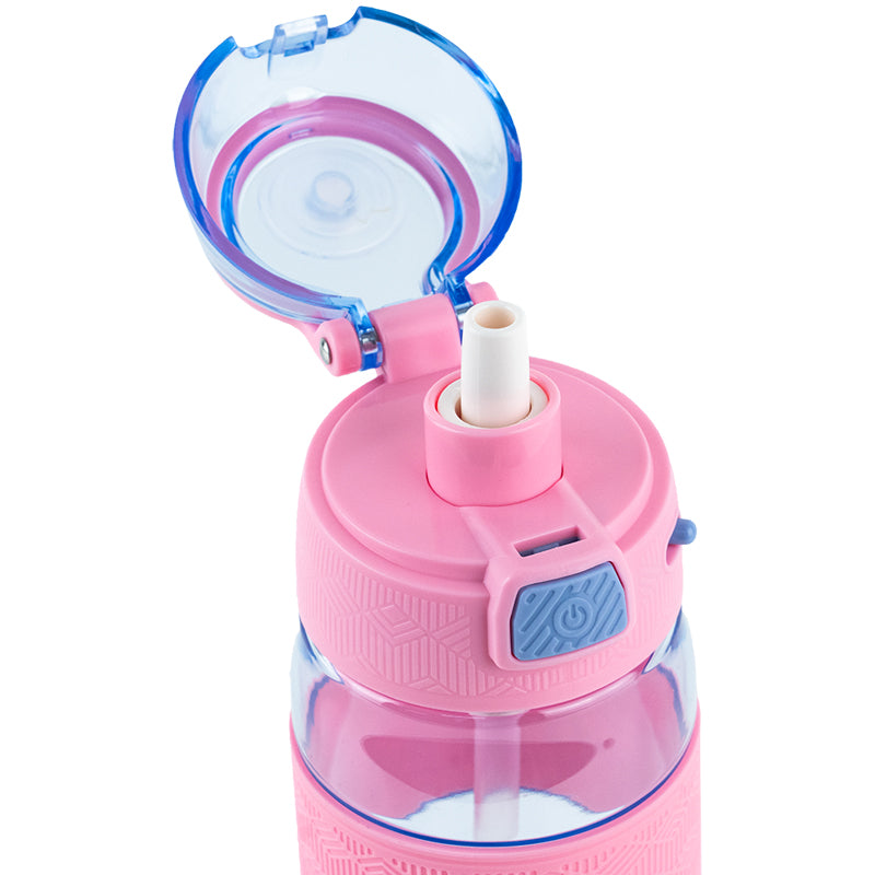 Butelka na wodę Kite K24-1201-3, 600 ml, niebiesko-różowa