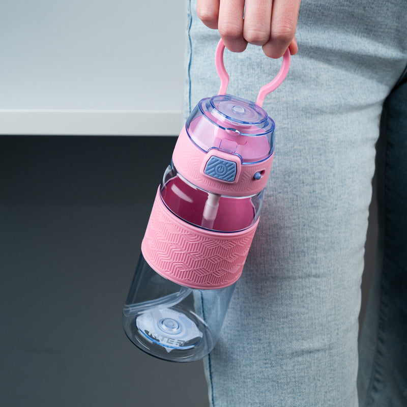 Butelka na wodę Kite K24-1201-3, 600 ml, niebiesko-różowa