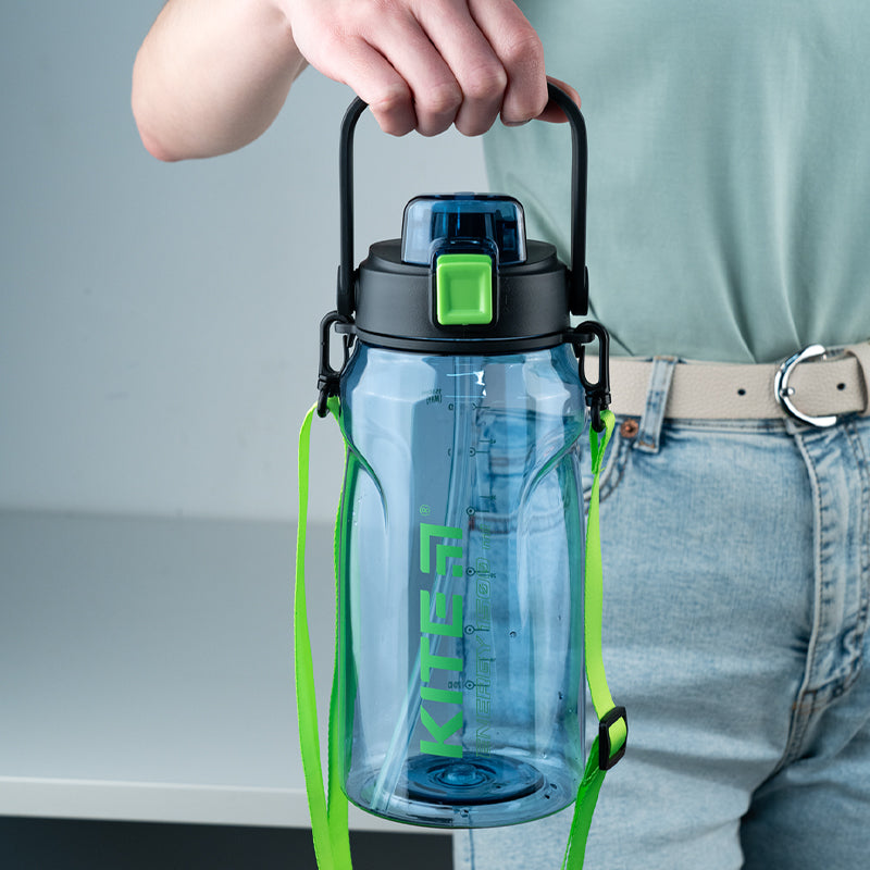 Butelka na wodę Kite K24-1202-1, 1500 ml, niebieska