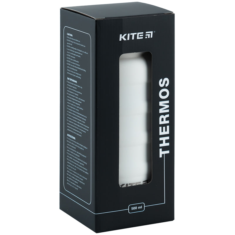 Termos Kite K24-1204-1, 500 ml, biały