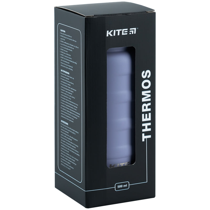 Термос Kite K24-1204-3, 500 мл, сірий