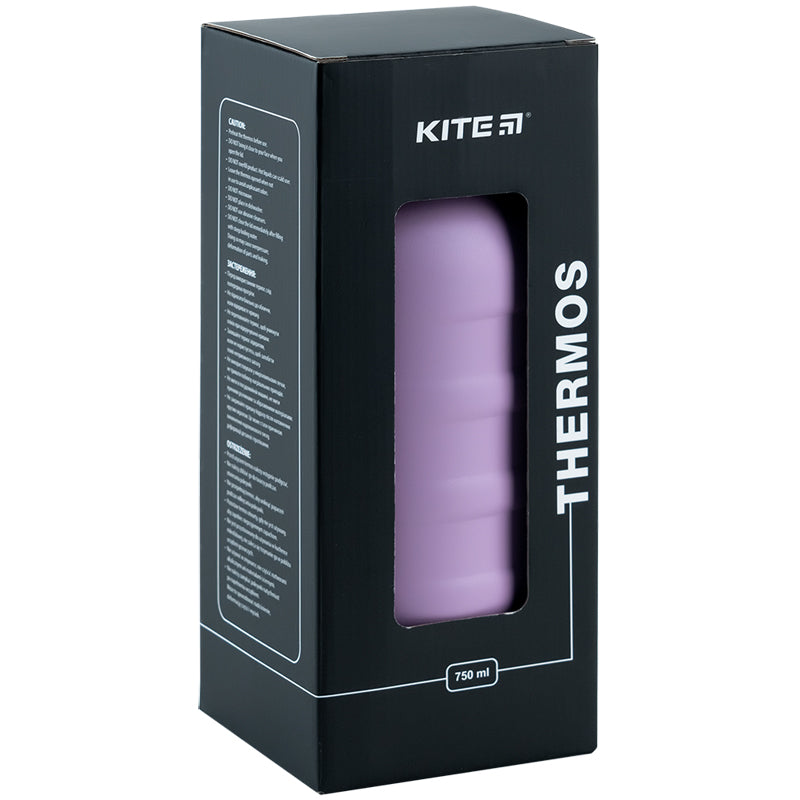 Термос Kite K24-1205-3, 750 мл, фіолетовий