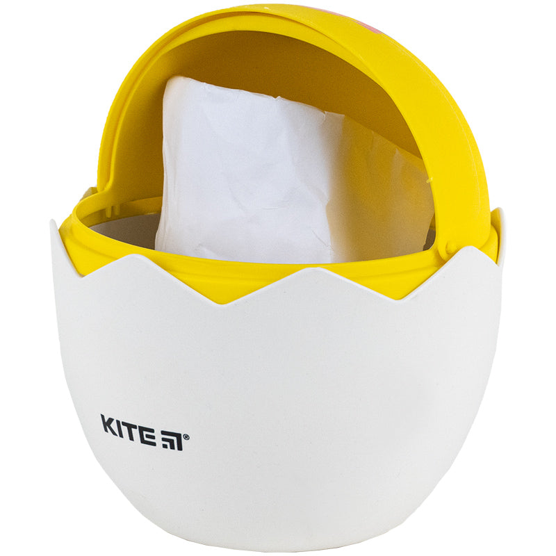 Настільний контейнер для сміття Kite K24-009-3, жовтий