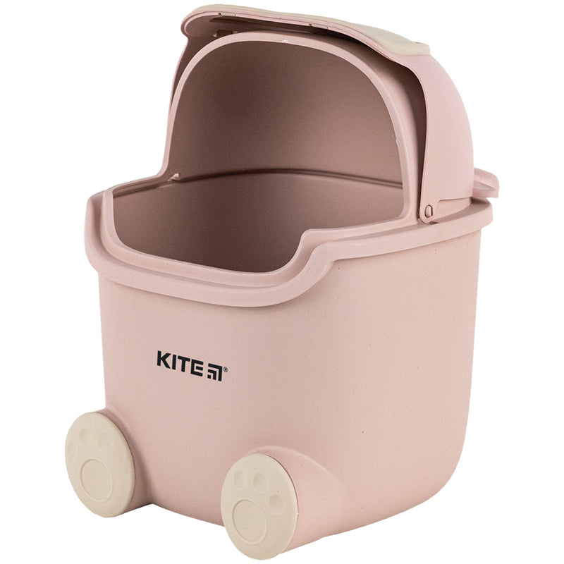 Kosz na śmieci na biurko Kite K24-009-5, różowy