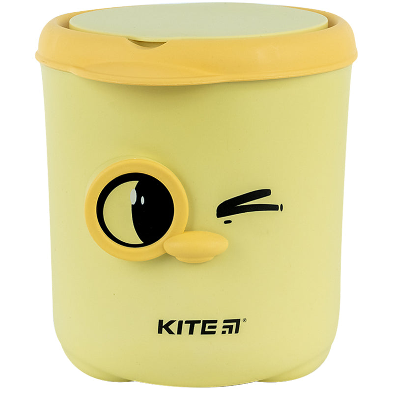 Kosz na śmieci na biurko Kite K24-011-2, żółty