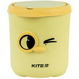 Kosz na śmieci na biurko Kite K24-011-2, żółty Kosz na śmieci na biurko Kite K24-011-2, żółty