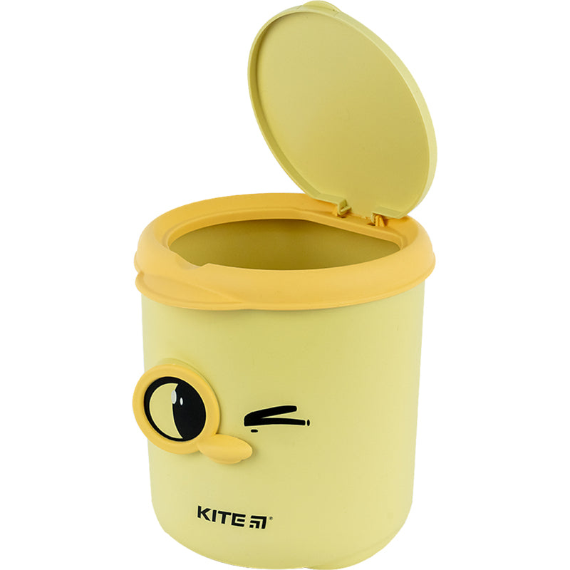 Kosz na śmieci na biurko Kite K24-011-2, żółty