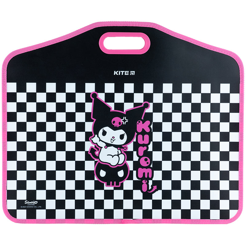 Teczka zapinana na rzep Kite Kuromi HK24-208, 1 komora, A3