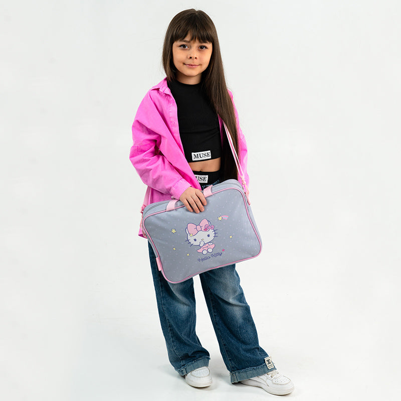Szkolna tekstylna torba Kite Hello Kitty HK25-589-1
