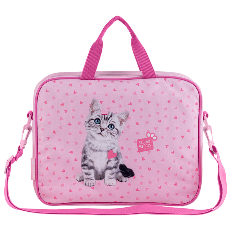 Szkolna tekstylna torba Kite Studio Pets SP25-589-1