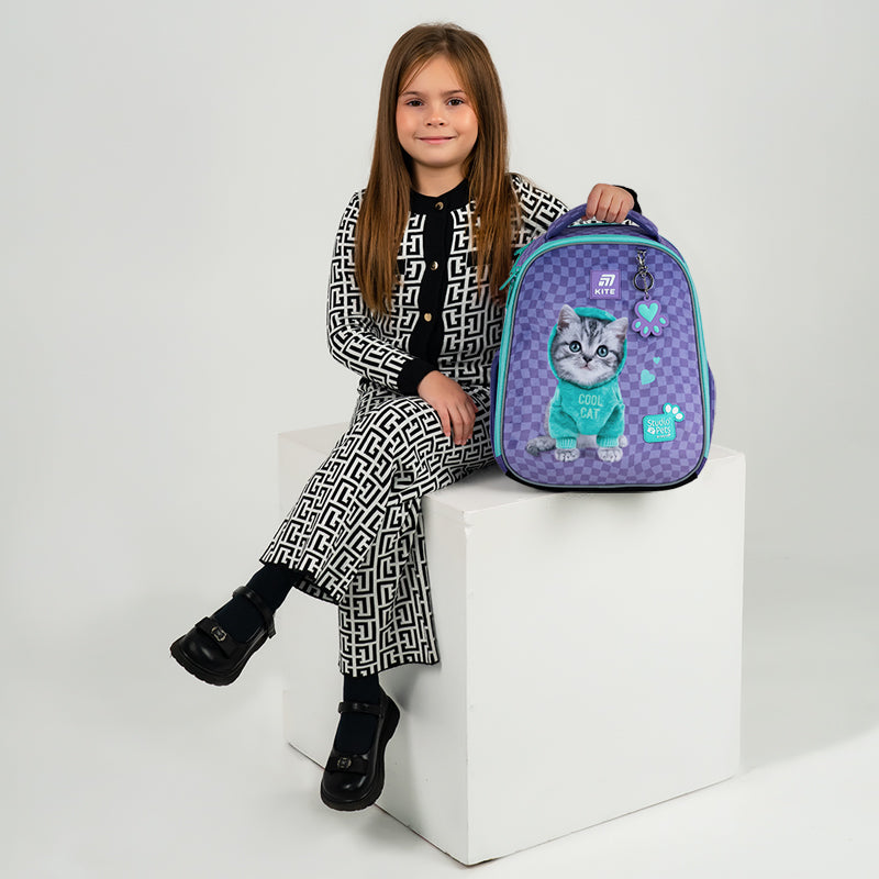 Tornister usztywniany Kite Education Studio Pets SP25-555S-2
