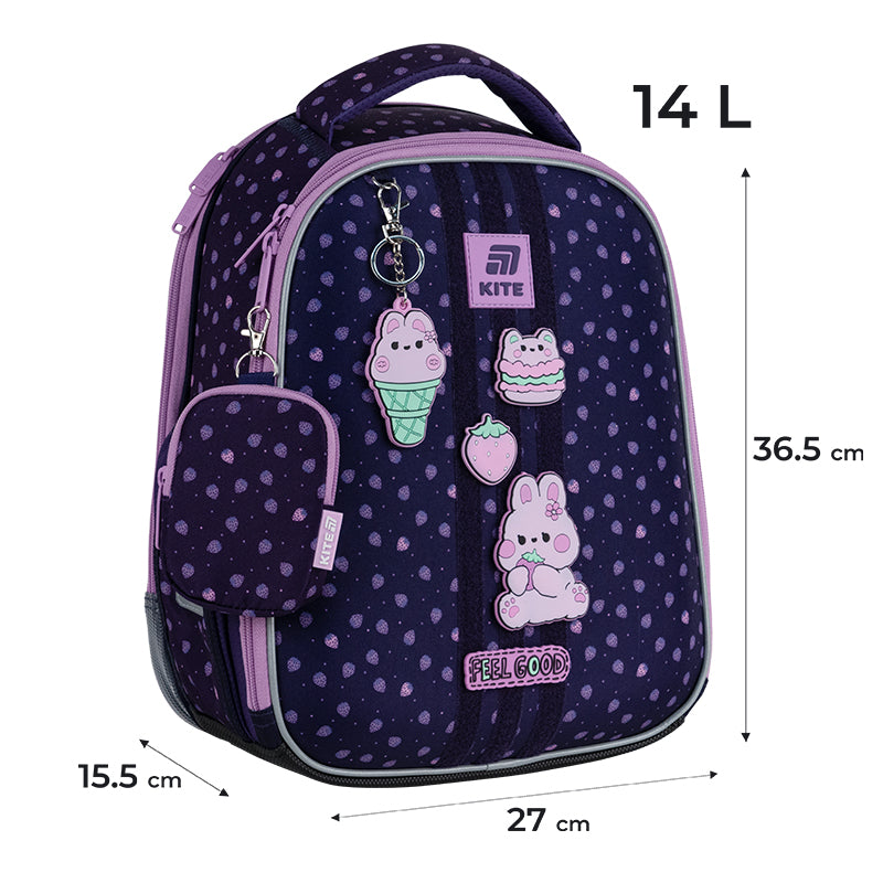 Tornister usztywniany Kite Education Feel Good K25-555S-8