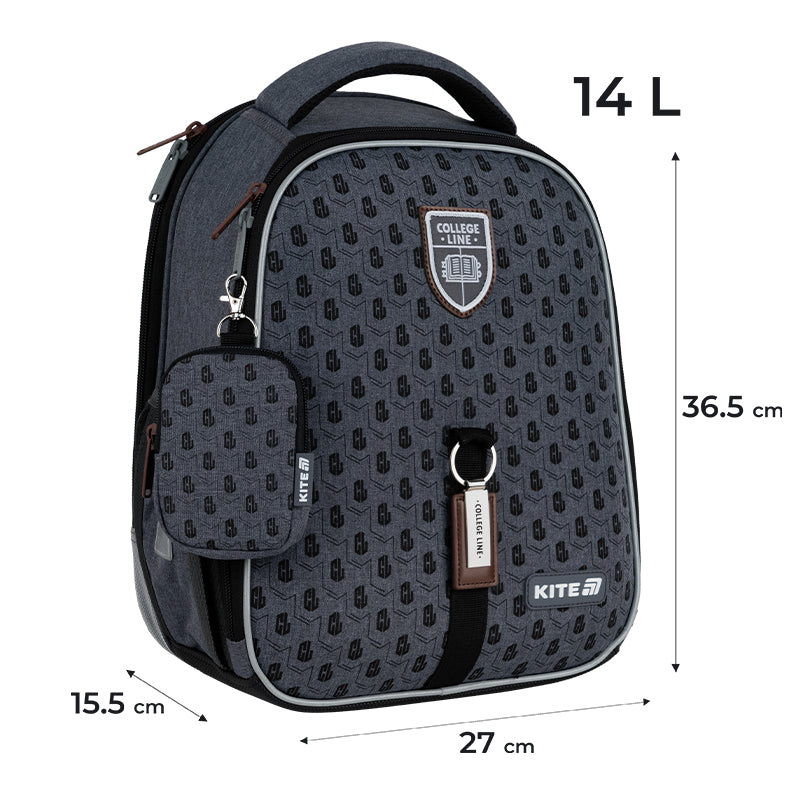 Tornister usztywniany Kite Education College Line Boy K25-555S-1