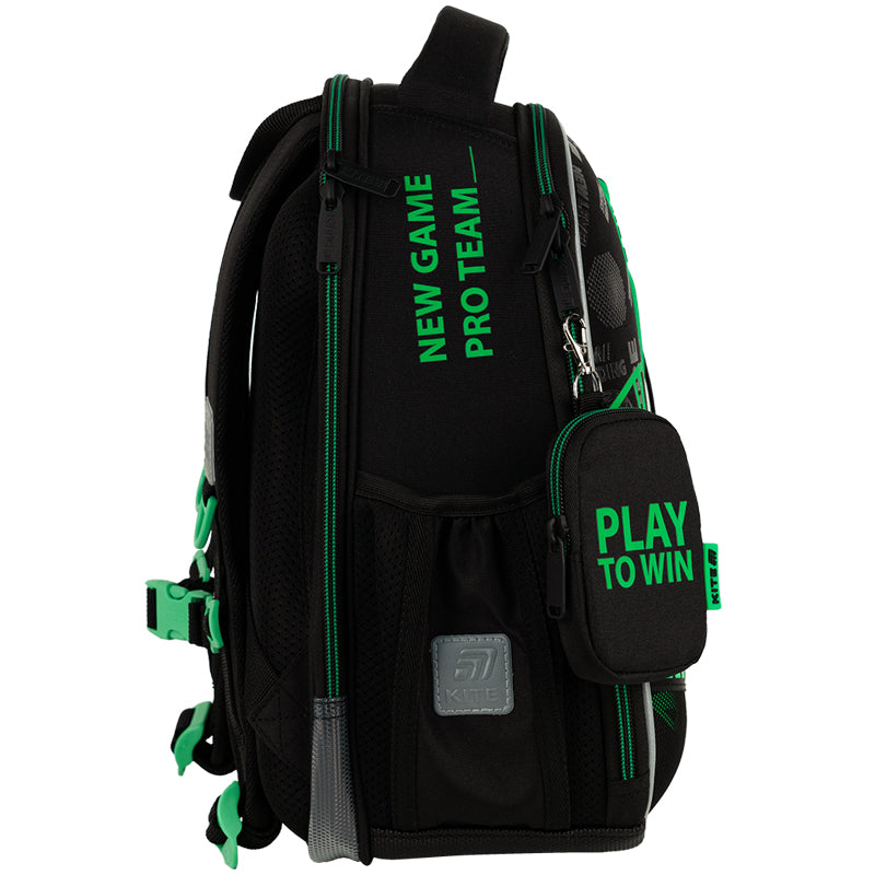 Рюкзак шкільний каркасний Kite Education Play&Win K25-555S-2