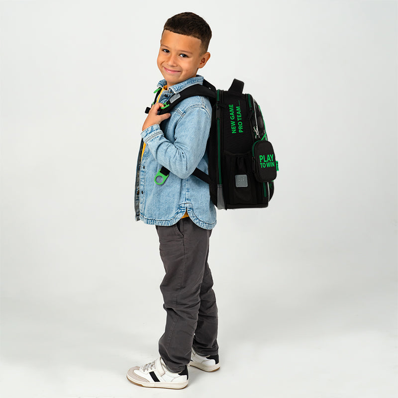 Рюкзак шкільний каркасний Kite Education Play&Win K25-555S-2