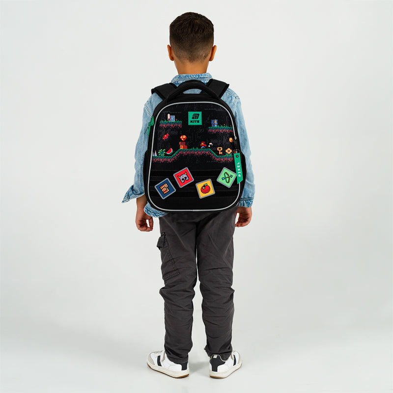 Tornister usztywniany Kite Education Pixel Game K25-555S-4