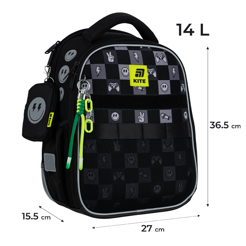 Tornister usztywniany Kite Education Game On K25-555S-5