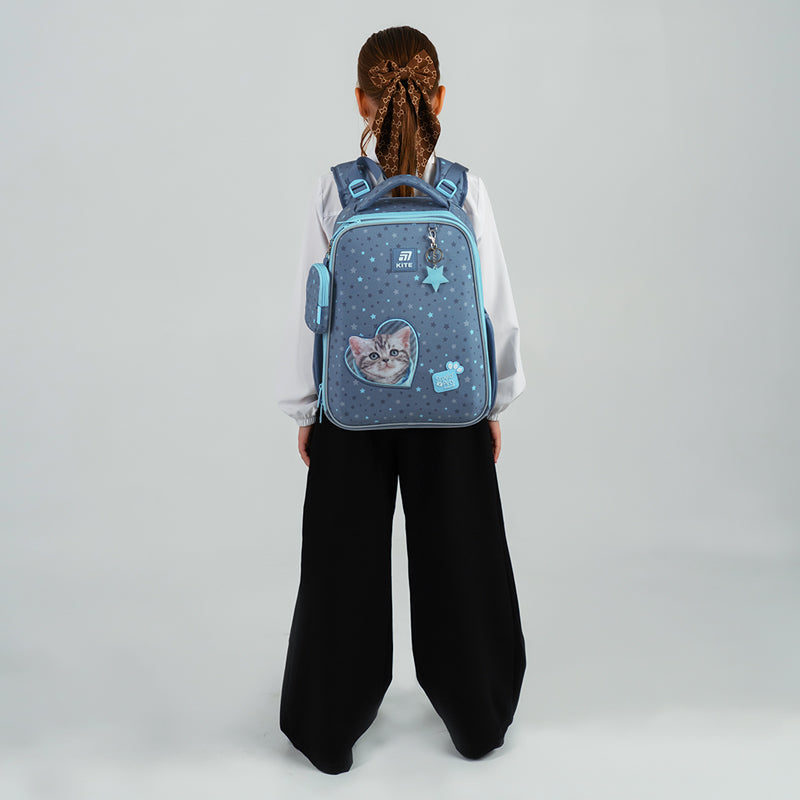 Рюкзак шкільний каркасний Kite Education Studio Pets SP25-531M