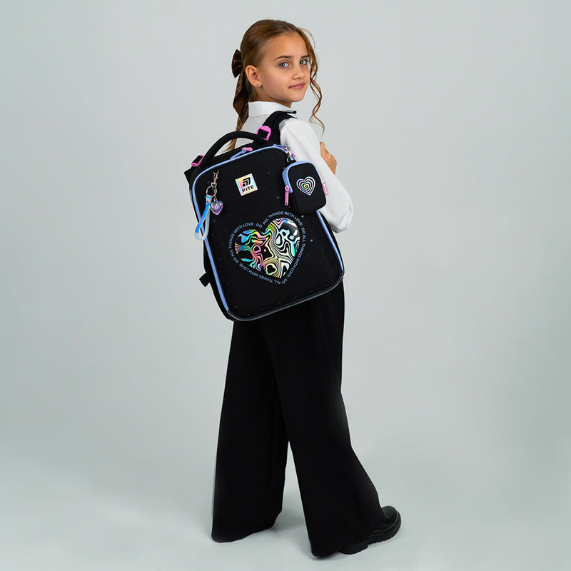 Рюкзак шкільний каркасний Kite Education Love is K25-531M-2