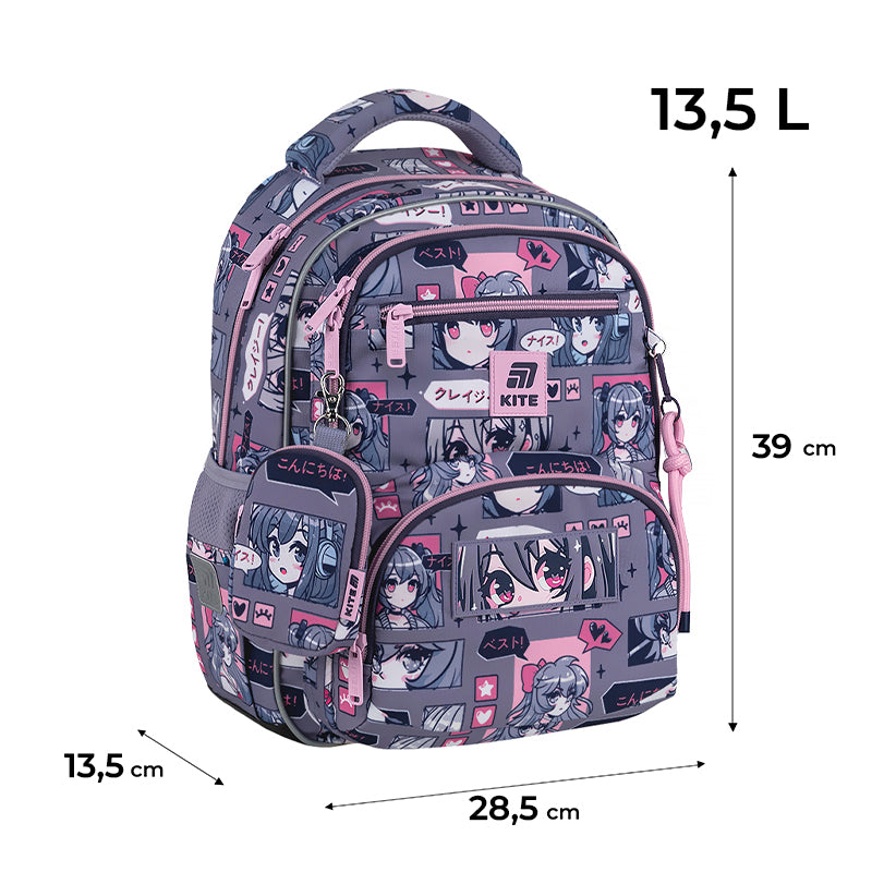 Plecak Kite Education Anime Girl K25-773M-5