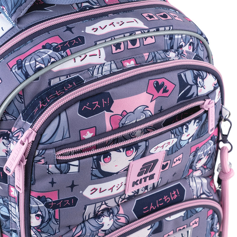 Рюкзак шкільний Kite Education Anime Girl K25-773M-5