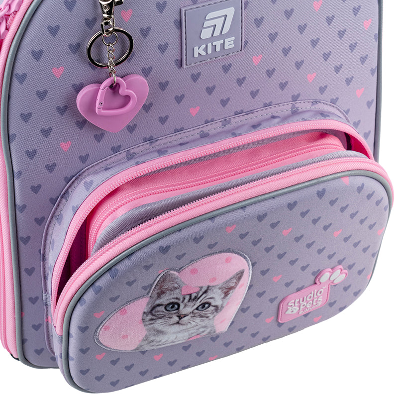 Рюкзак шкільний каркасний Kite Education Studio Pets SP25-556M