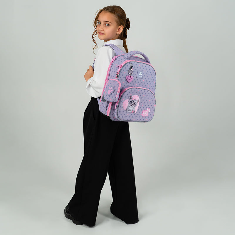 Рюкзак шкільний каркасний Kite Education Studio Pets SP25-556M