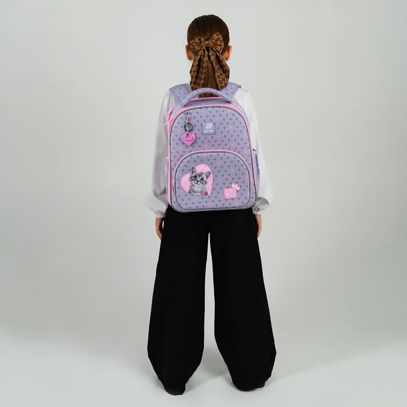 Рюкзак шкільний каркасний Kite Education Studio Pets SP25-556M