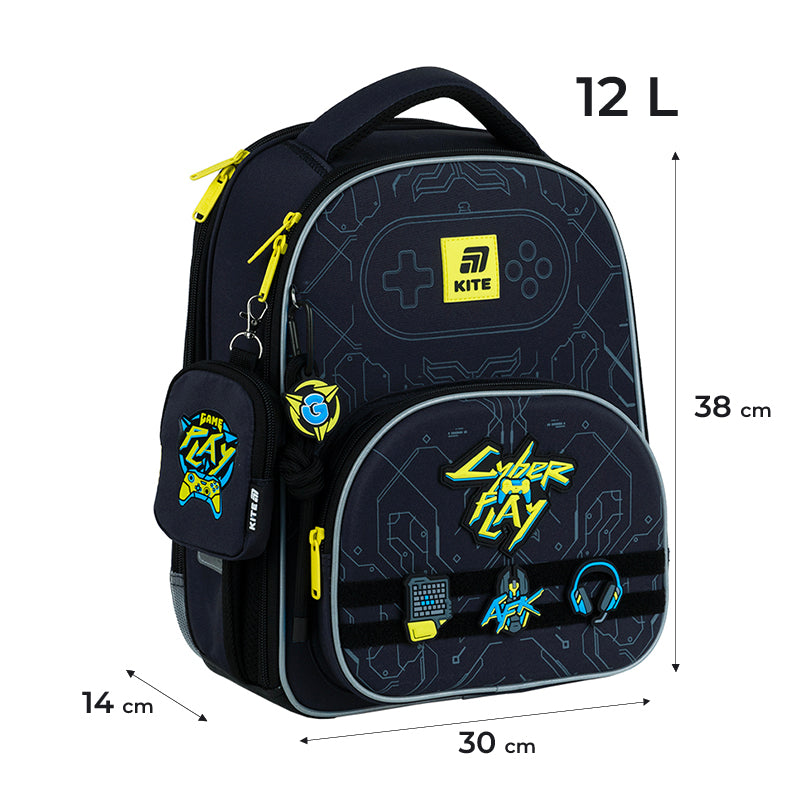 Tornister usztywniany Kite Education Cyber K25-556M-2