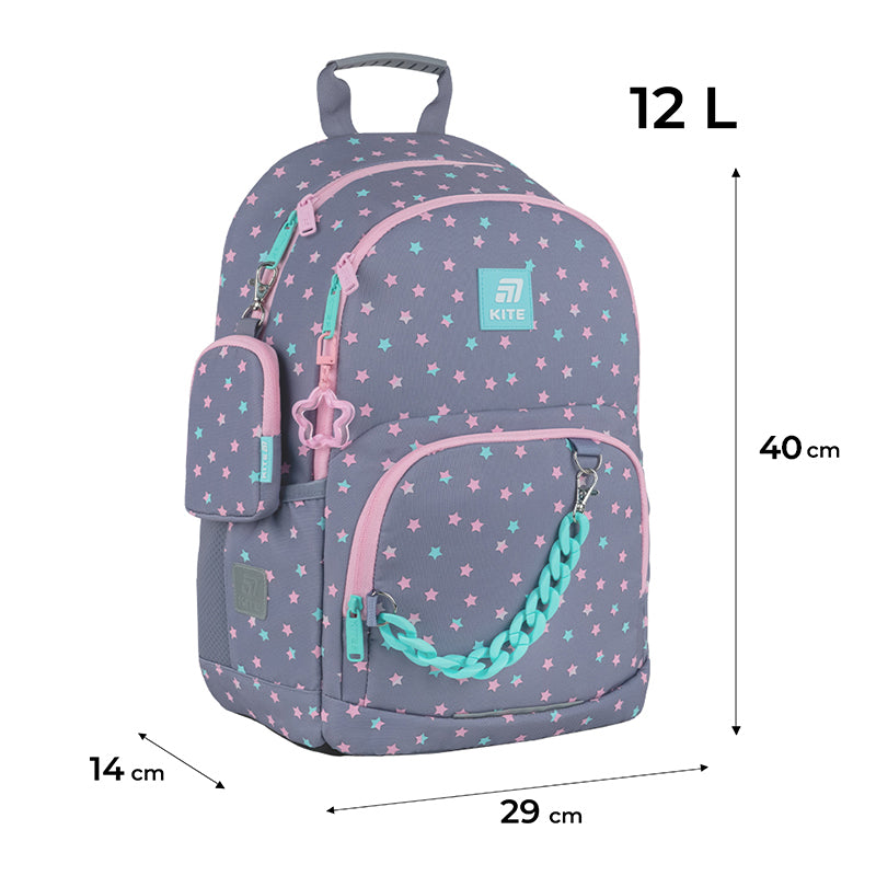 Plecak Kite Education Kawaii Stars K25-585M-2