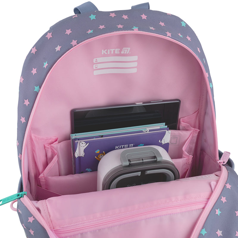 Plecak Kite Education Kawaii Stars K25-585M-2