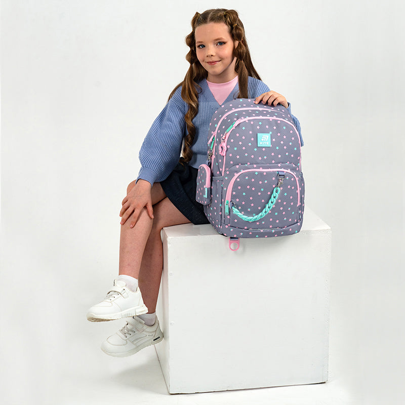 Plecak Kite Education Kawaii Stars K25-585M-2