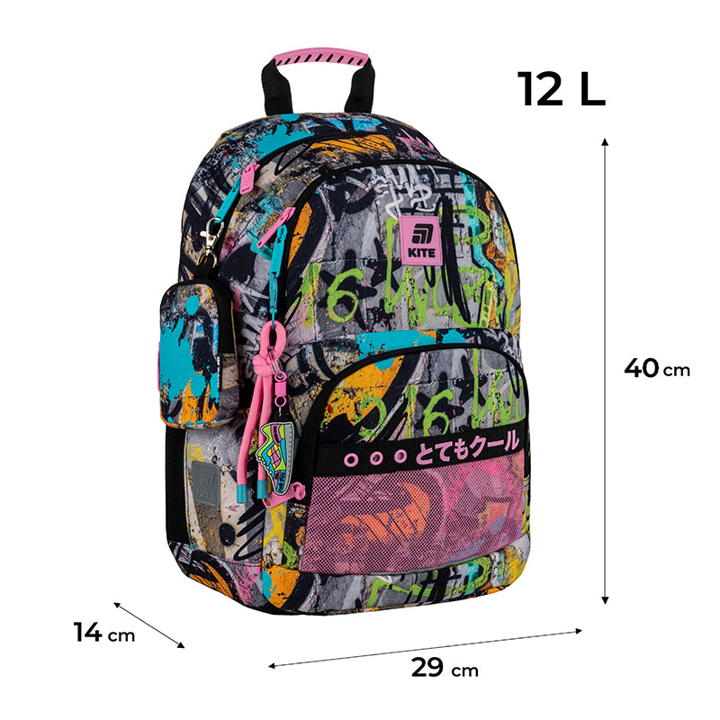Plecak Kite Education Street Art K25-585M-3