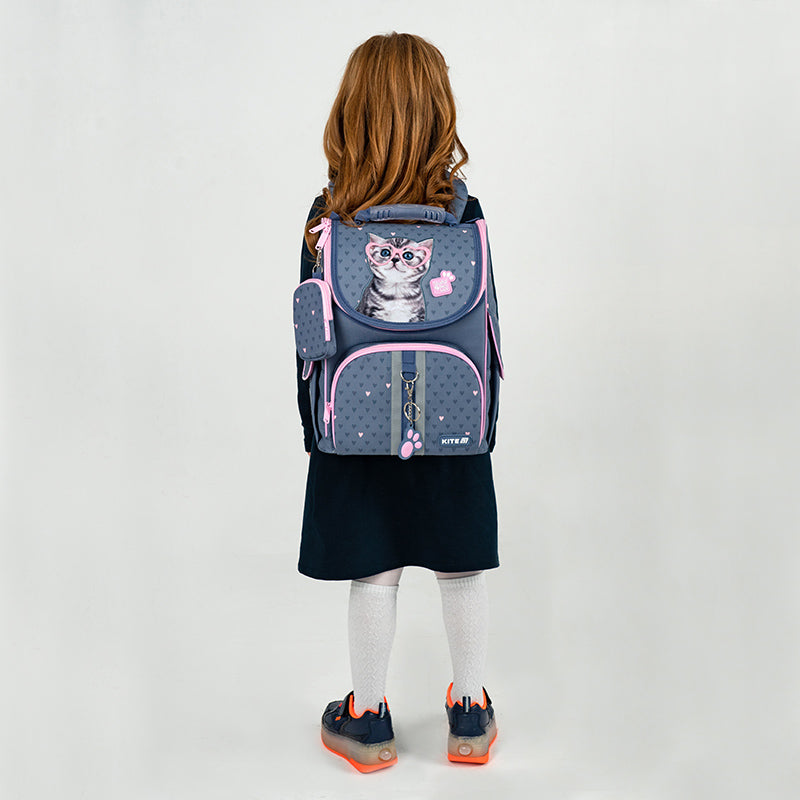 Рюкзак шкільний каркасний Kite Education Studio Pets SP25-501S