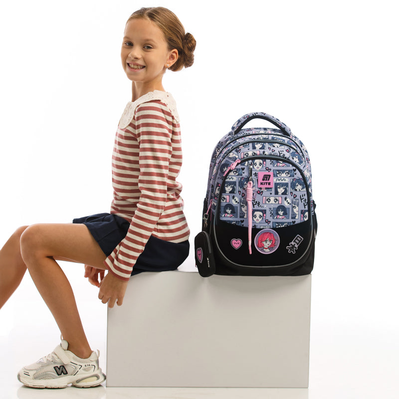 Plecak Kite Education Anime Girl K25-700M-1