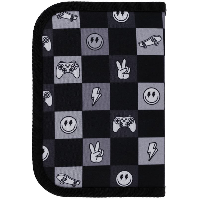 Пенал без наповнення Kite Game On K25-621-4, 1 відділення, 1 відворот