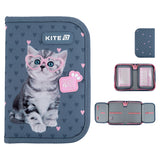 Piórnik bez wyposażenia Kite Studio Pets SP25-622-1 jednokom., 2-klapkowy Piórnik bez wyposażenia Kite Studio Pets SP25-622-1 jednokom., 2-klapkowy